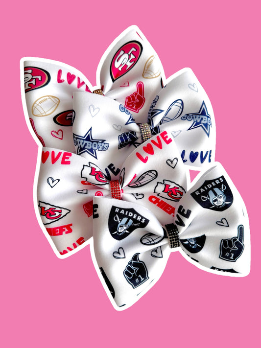 Football Puffs (ALL STYLES AVAILABLE)