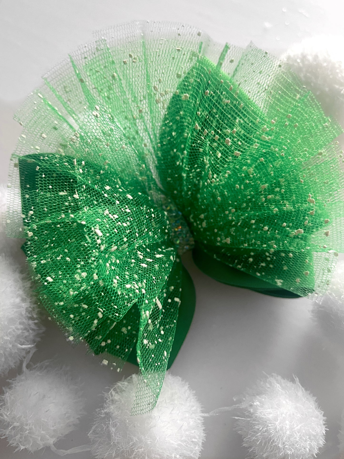 Green Tulle Puff