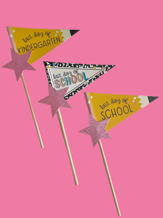 LAST SCHOOL PENNANT FLAGS