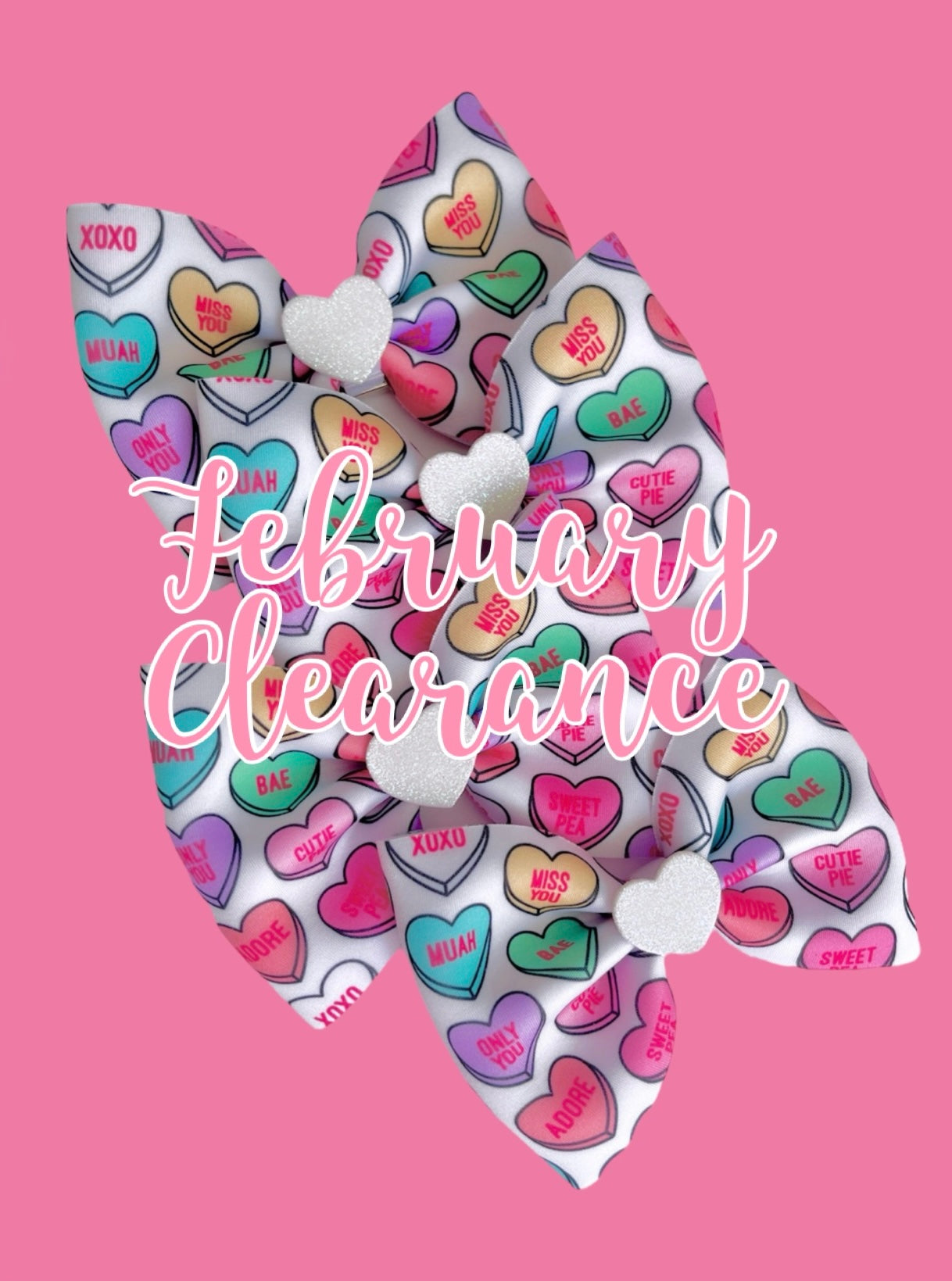 Clearance Convo Heart Singles