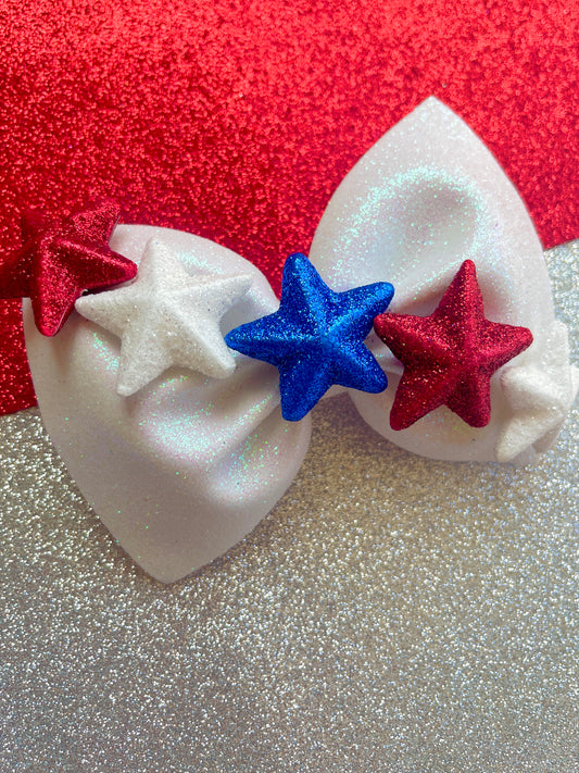 Glitter Star Puffs