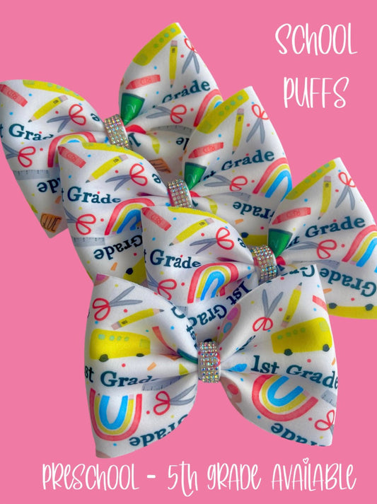 SCHOOL PUFFS (Preschool-5th Grade Available)